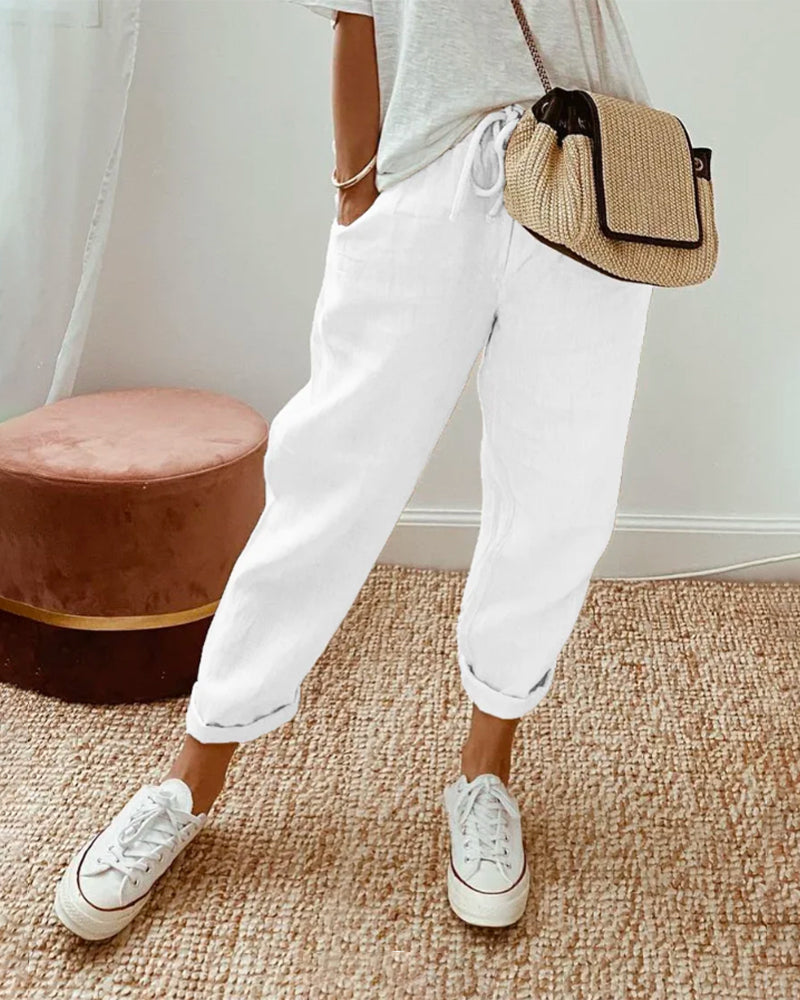 Celeste | Linen Pants