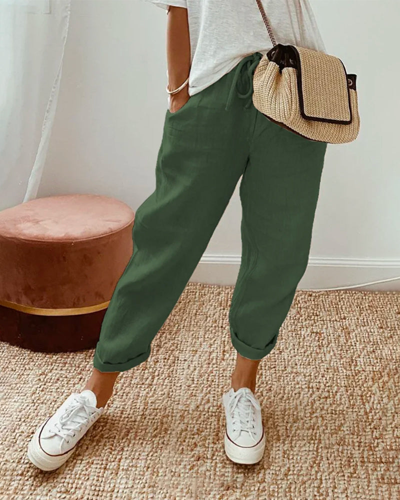 Celeste | Linen Pants