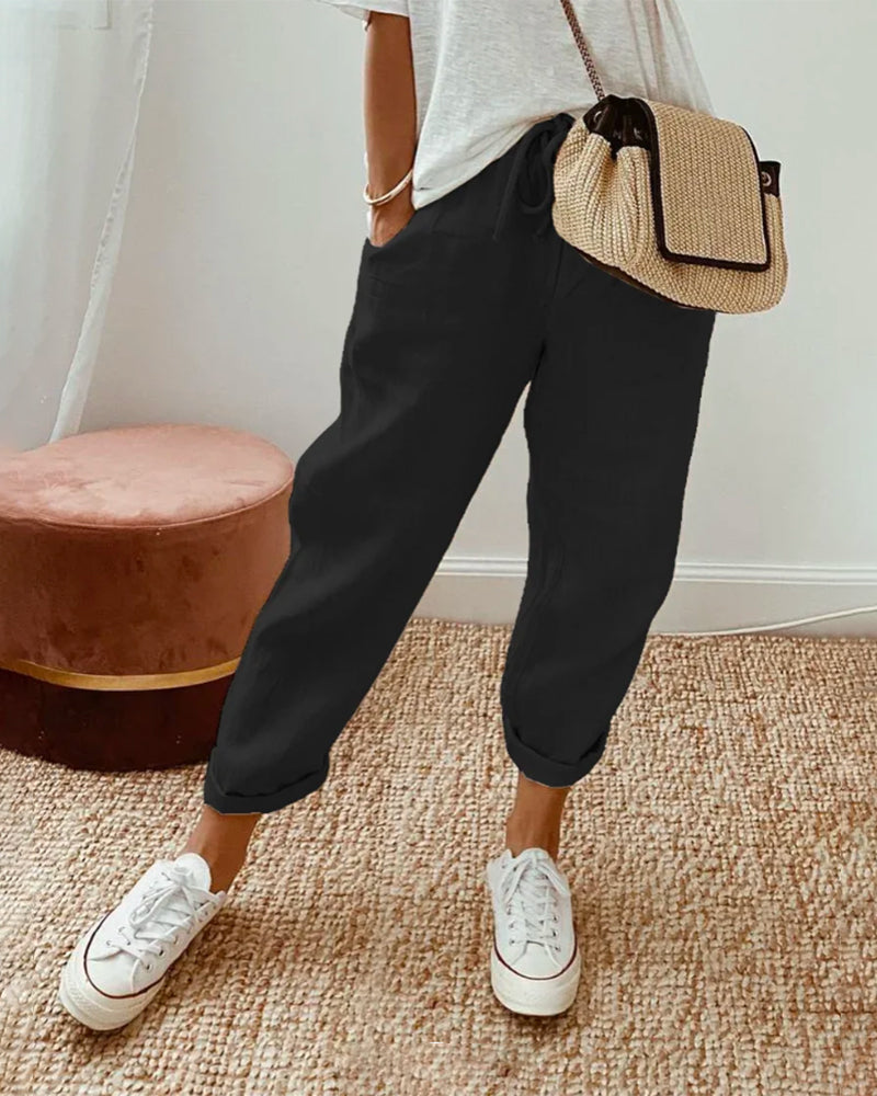 Celeste | Linen Pants