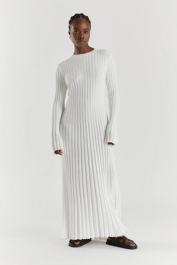 Lena | Knit Midi Dress