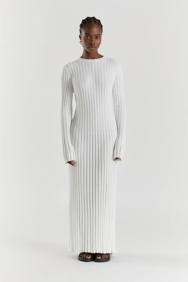 Lena | Knit Midi Dress