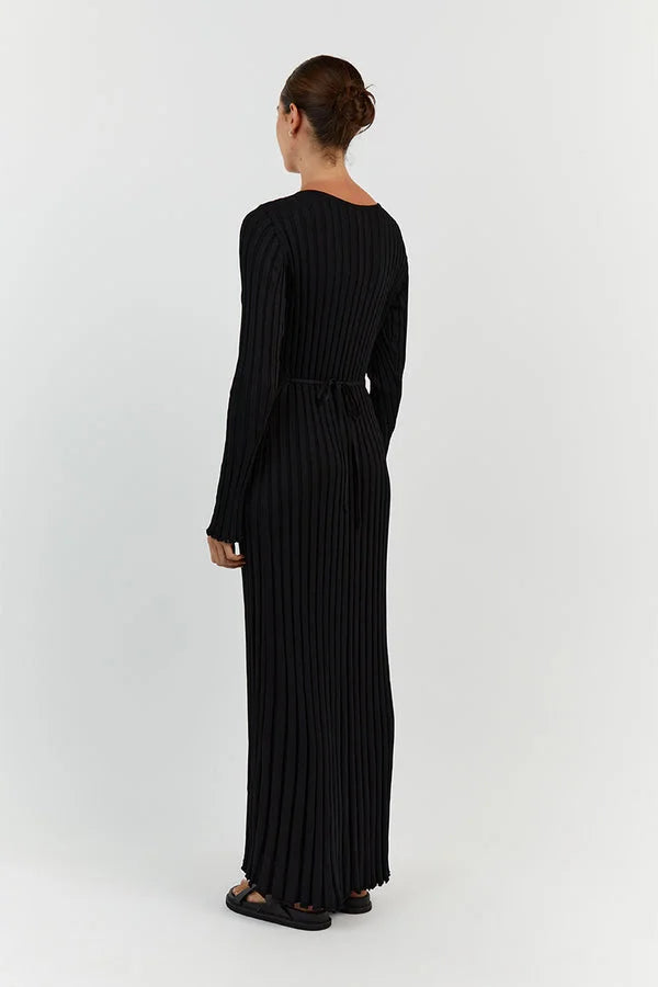 Selene | Knit Midi Dress