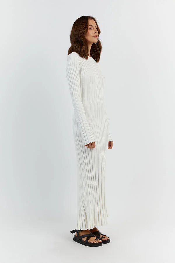 Lena | Knit Midi Dress