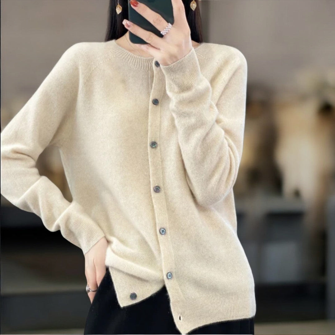 Lyra™ | Cozy Wool Cardigan