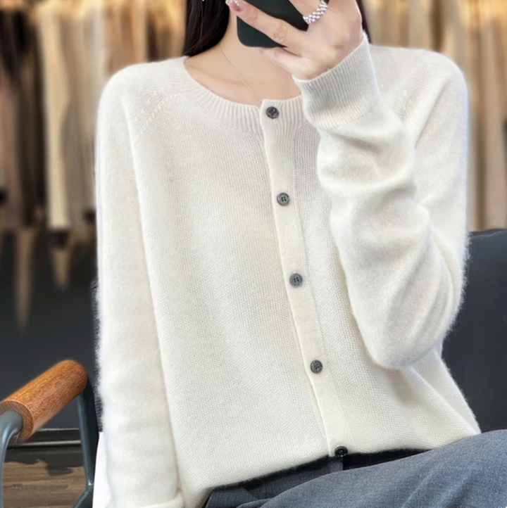 Lyra™ | Cozy Wool Cardigan