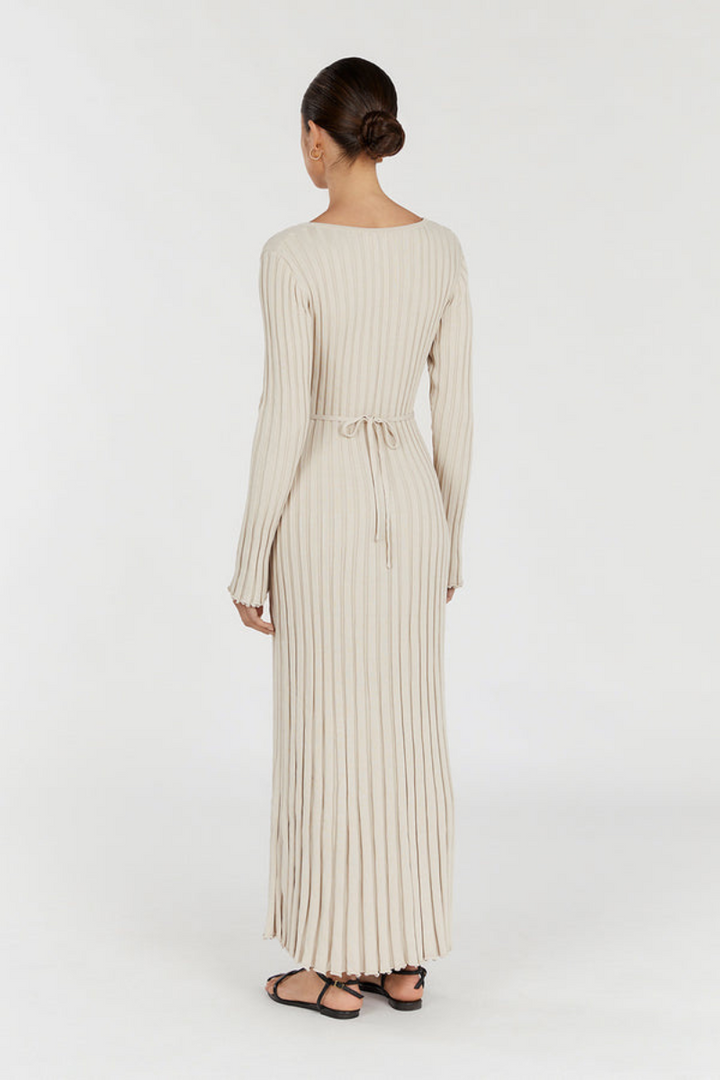 Selene | Knit Midi Dress