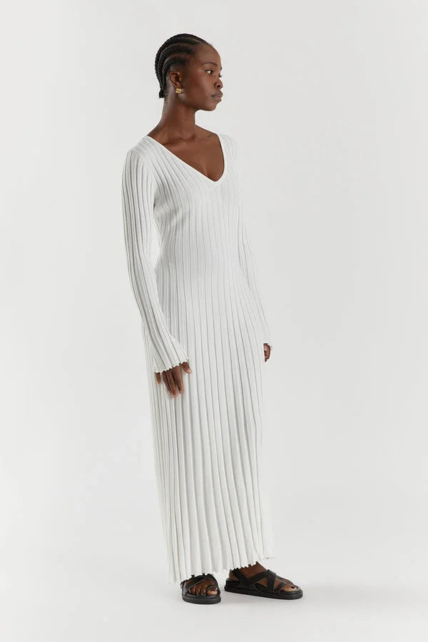 Selene | Knit Midi Dress